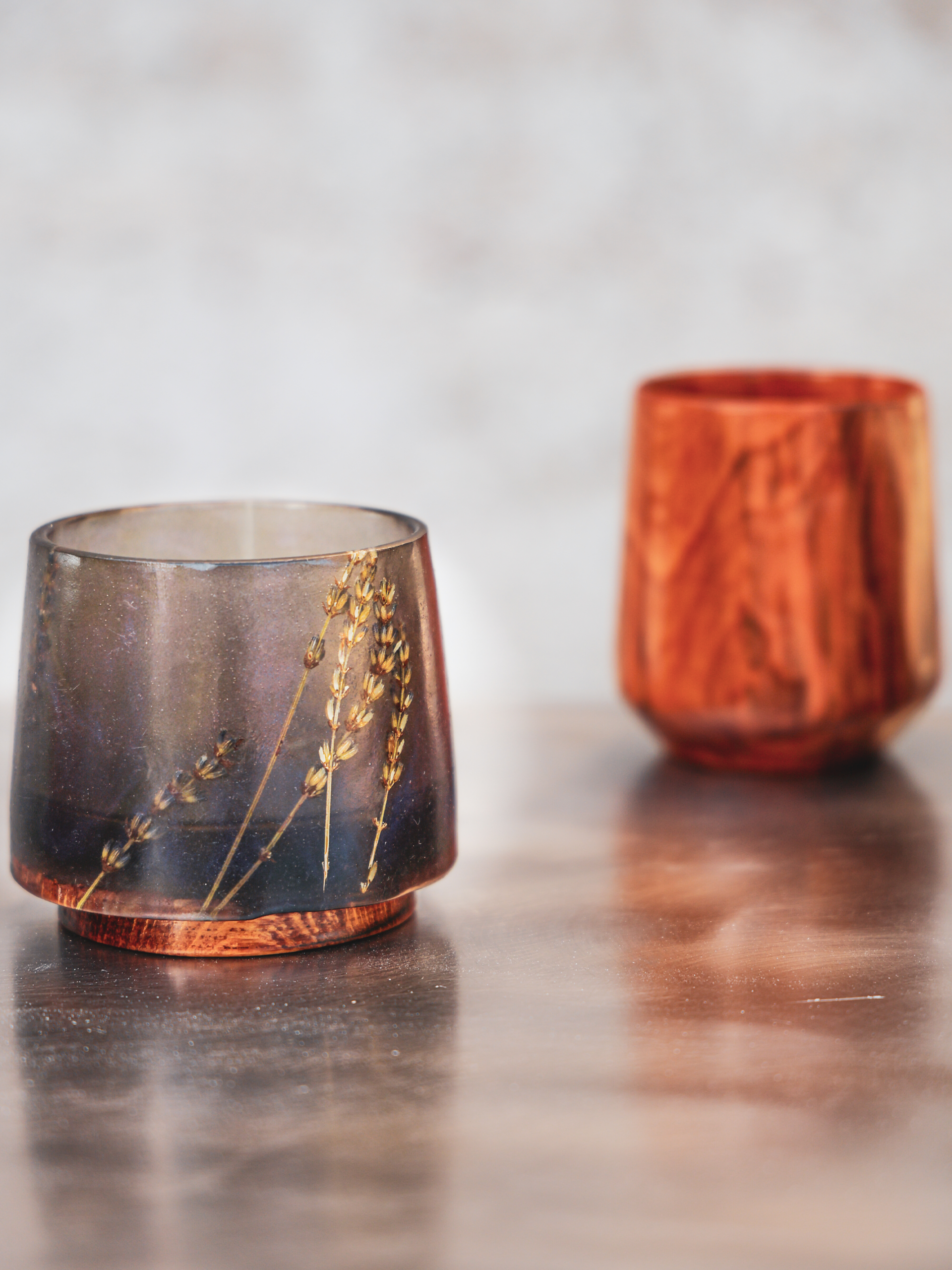 1 LAVENDER TUMBLER SET - Image 1